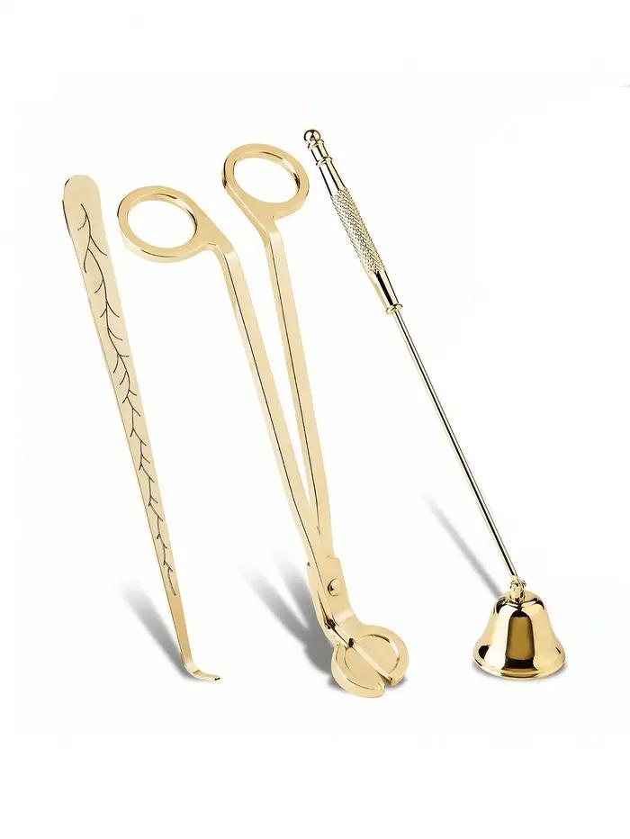 Tondeuse à mèche de bougie 3 pièces-tondeuse à mèche