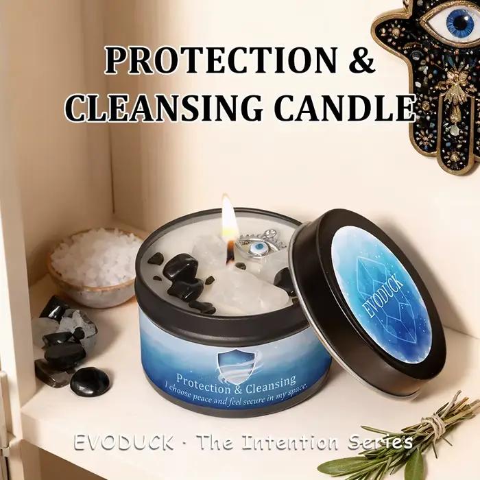 Bougie parfumée à la sauge blanche et au frankincense