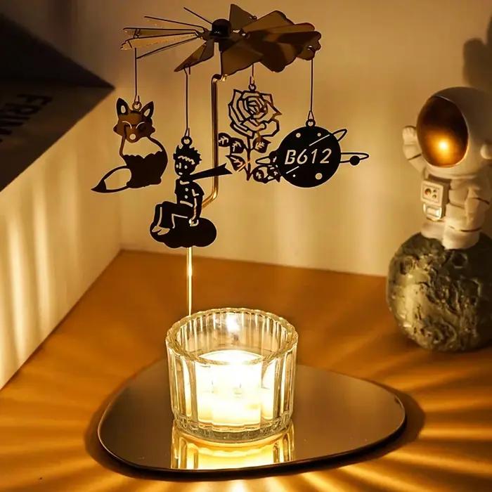 Photophore en verre moderne transparent pour décoration de table mariage anniversaire festival activités religieuses intérieur élégant