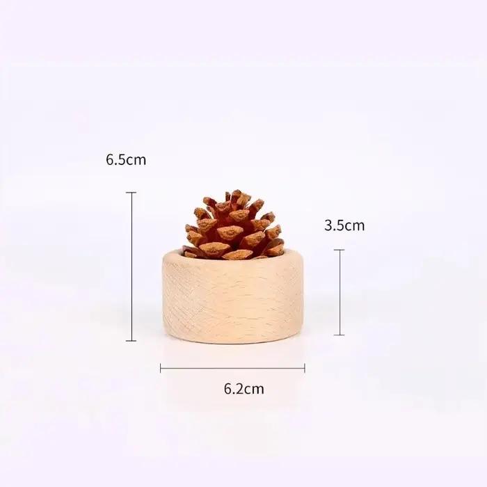 Diffuseur de parfum naturel de conception sphérique