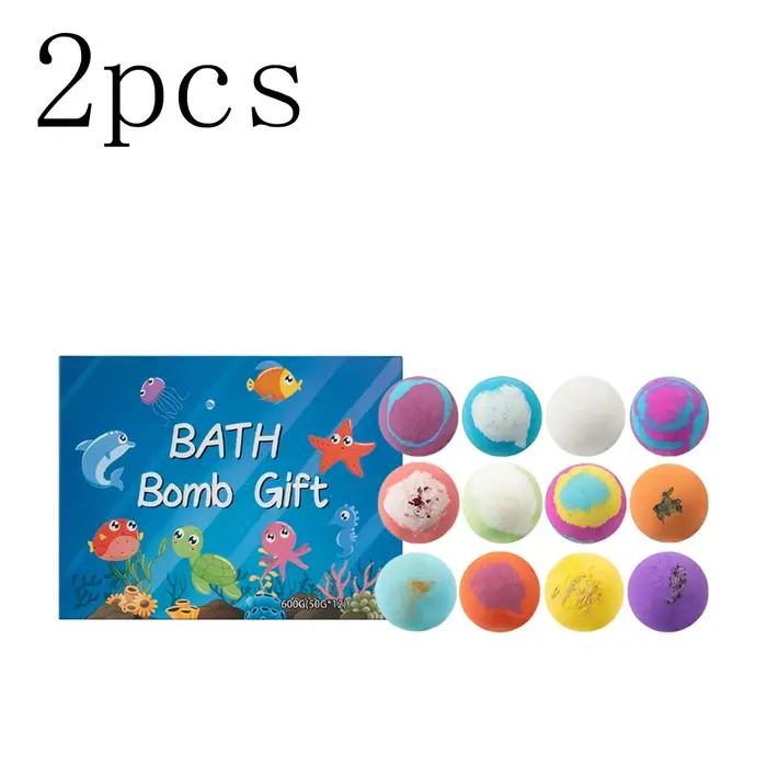 Coffret de bombes de bain - Ingrédients doux pour prendre soin