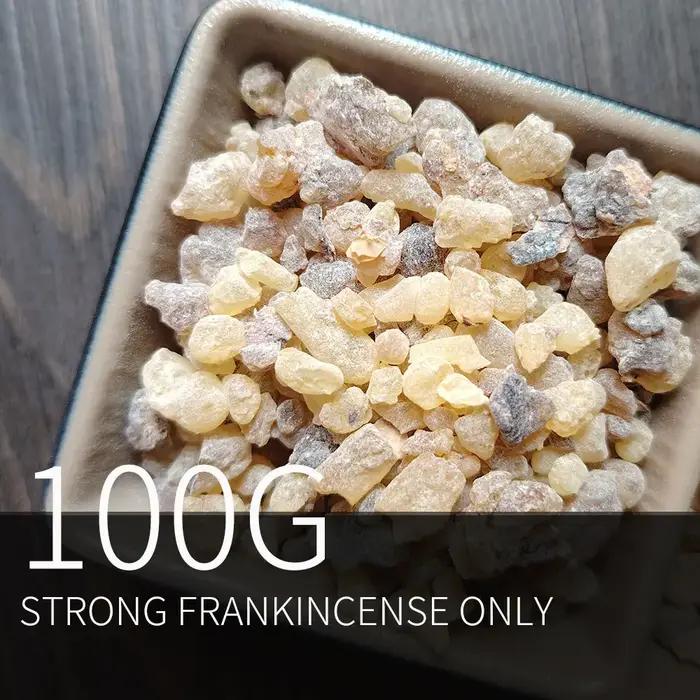 Brûleur et ensemble d'encens 50g, bougie minimaliste d'encens de qualité supérieure, chauffe-encens chauffant pour résine, poudre d'huile d'encens