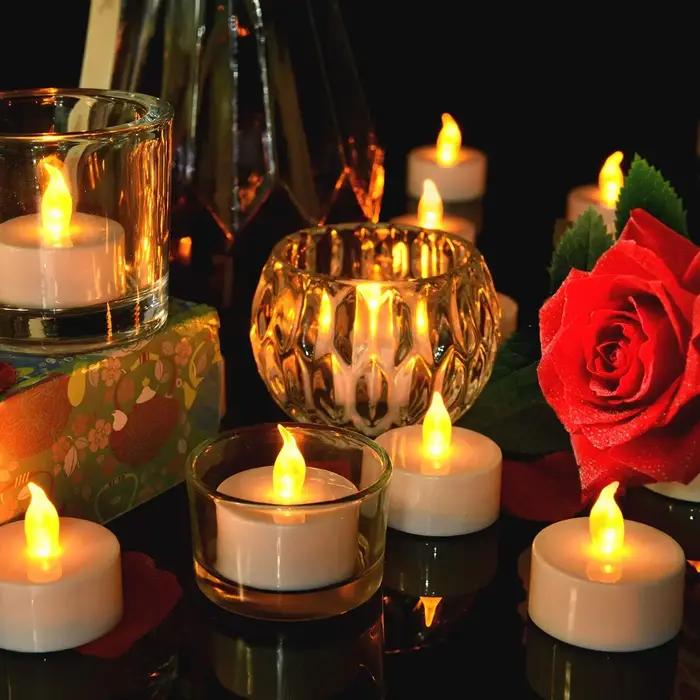 Bougie LED sans flamme