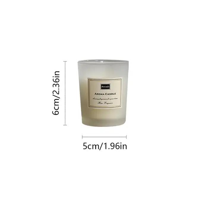 Bougies parfumées aromathérapeutiques en cire de soja pour la décoration de maison romantique et bien-être à offrir pour Noël occasions spéciales