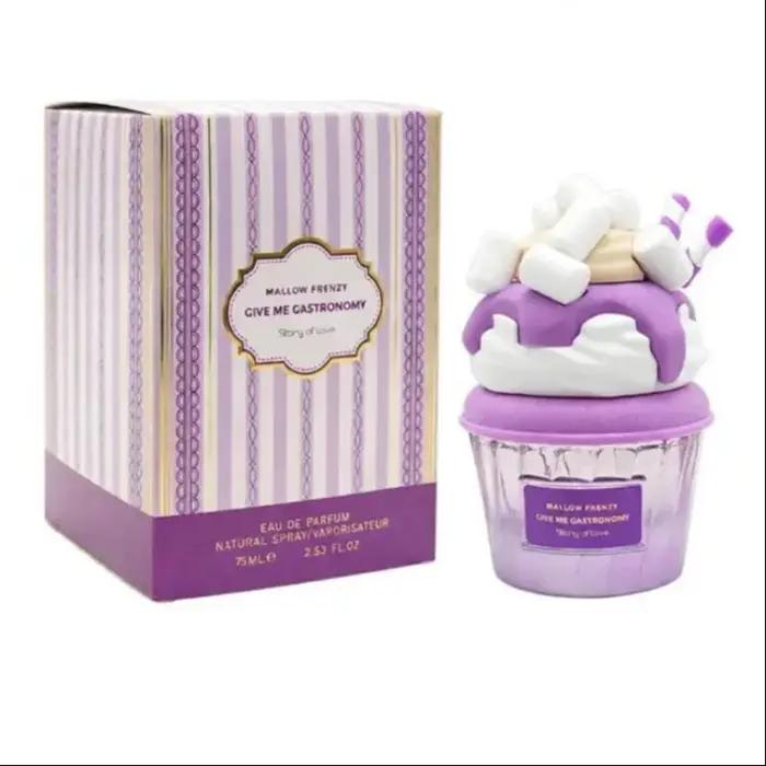 Parfum gourmand WARMKISS note de guimauve vanille café chocolat concentration saveur durable pour homme femme occassions spéciales