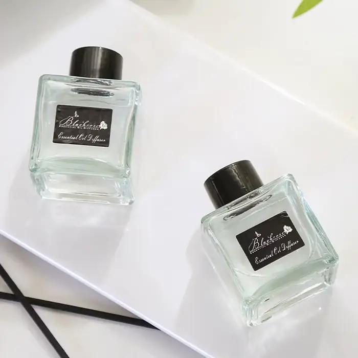 Huile de diffuseur d'arômes premium 50ml pour maison voiture parfum d'ambiance longue durée gardenia osmanthus jasmin pêche sans flamme sécurité sophistiqué cadeau occasions spéciales