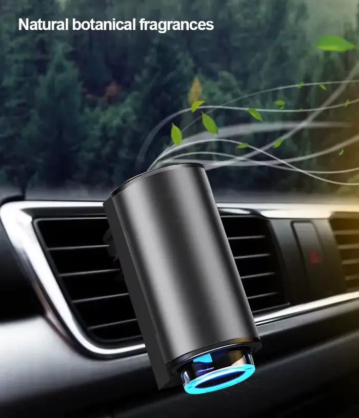 Diffuseur d'huile aromatique pour voiture 3 parfums désodorisant purificateur intérieur clip de sortie d'air ultrasonique design moderne élégant océan cologne blanctea purifier l'air supprimer les mauvaises odeurs