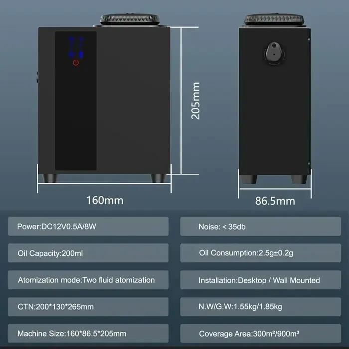 Diffuseur d'arôme professionnel HVAC