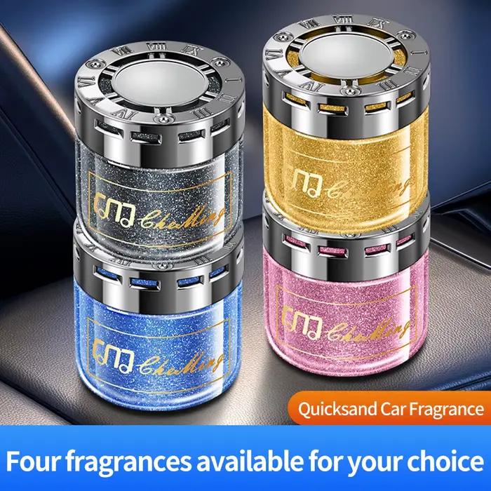 Parfum solide d'aromathérapie à sable mouvant ciel étoilé monté sur voiture, parfum longue durée de qualité supérieure pour voitures, nouveau Style pour hommes et 1 pièce