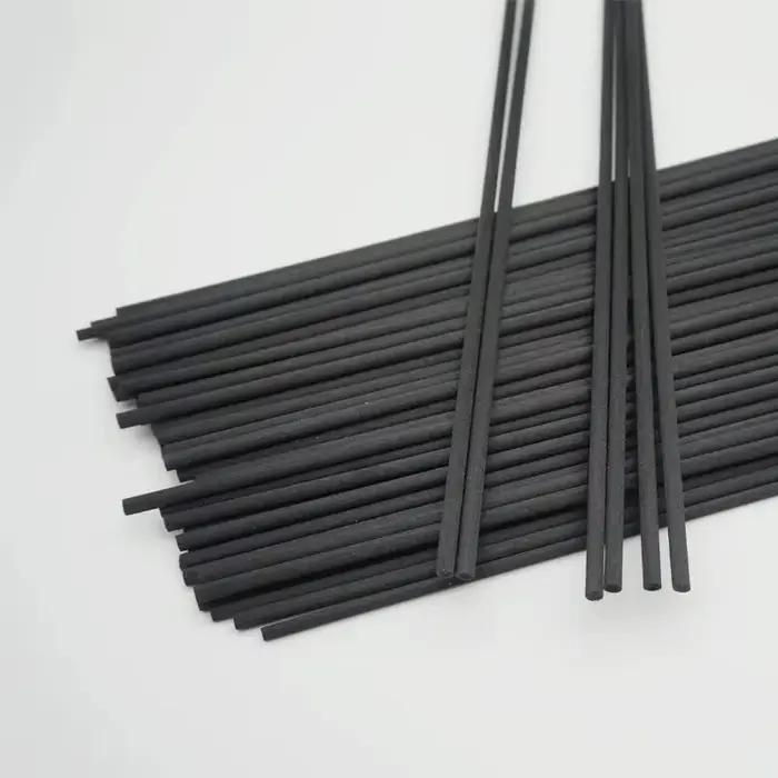 100 pièces L50/40CM X Dia5/4/3MM tiges de diffuseur de fibres de roseau noir de haute qualité pour la maison