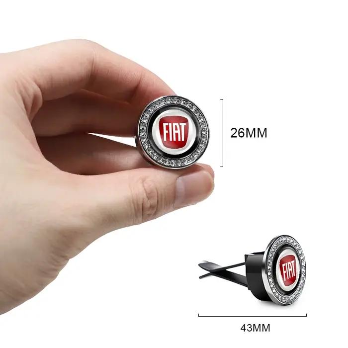 Diffuseur de parfum pour voiture FIAT avec clip de montage et parfum solide Cologne Occean pour Fiat 500 Punto Panda Doblo Stilo Bravo Ducato Pondo Abarth Tipo Occasions de conduite et cadeaux automobilistes
