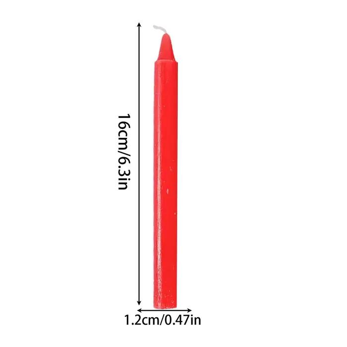 Bougies coniques naturelles à combustion longue durée
