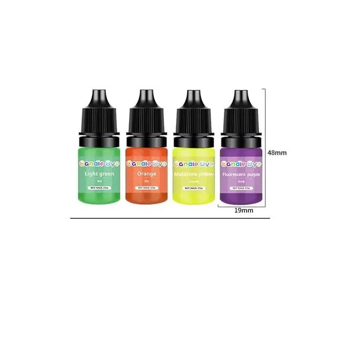 Pigments liquides d'aromathérapie Regina 36 couleurs pour création artisanale de bougies à la maison occassions spéciales ambiance personnalisée bien-être