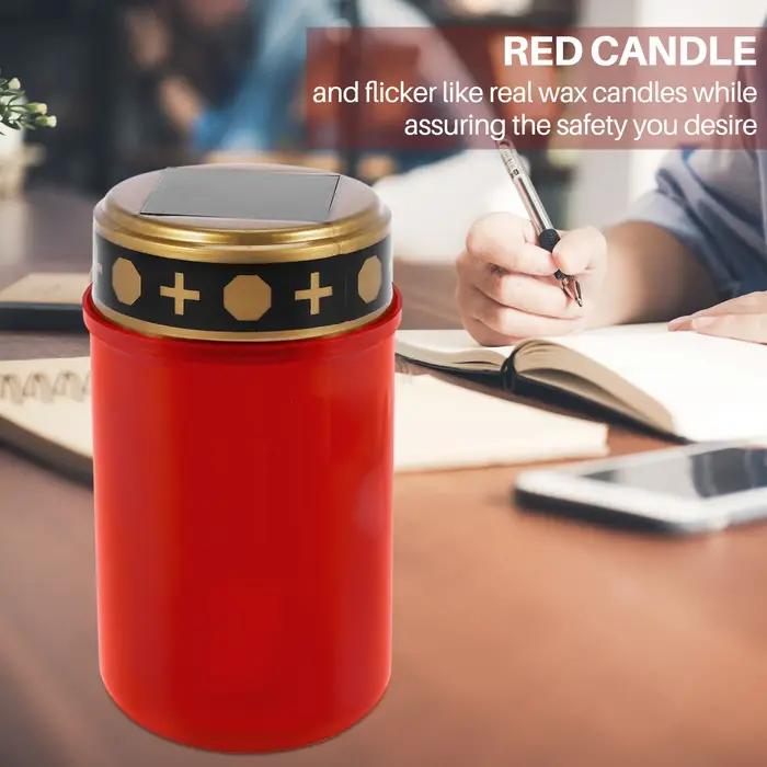 Bougies LED sans flamme pour éclairage sûr et durable, idéales pour la maison, la cuisine, les festivals et les événements extérieurs