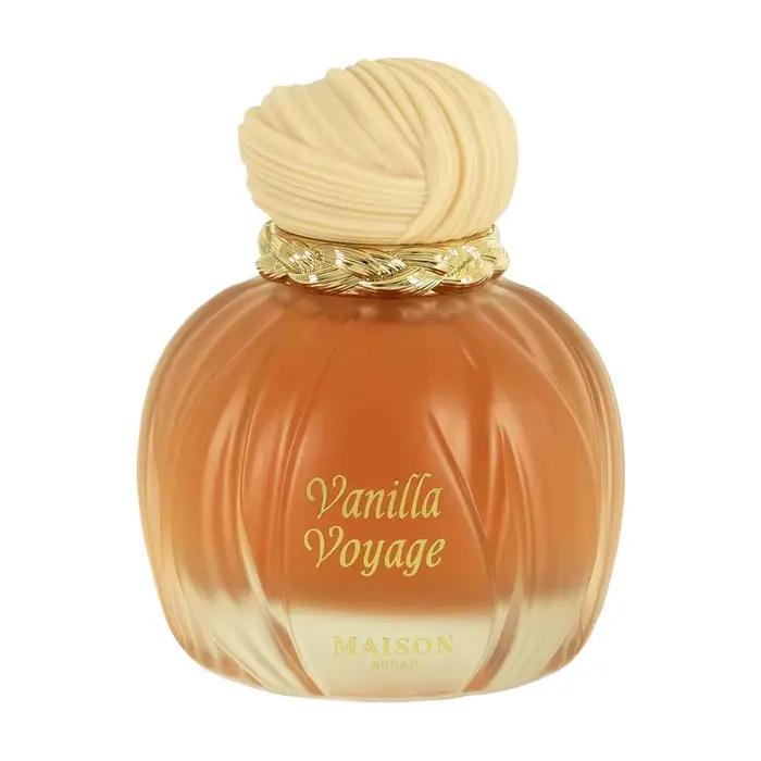 Parfum à la vanille pour femmes arabes, parfum luxueux et chaud longue durée avec des notes de caram