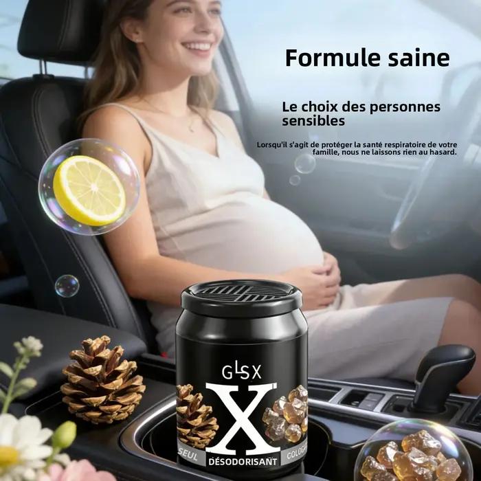 Désodorisant Voiture Lavande Vanille Parfum Solide Cologne Accessoires Auto Éliminateur d'Odeurs Bonne Odeur Essentiel Maison Véhicule