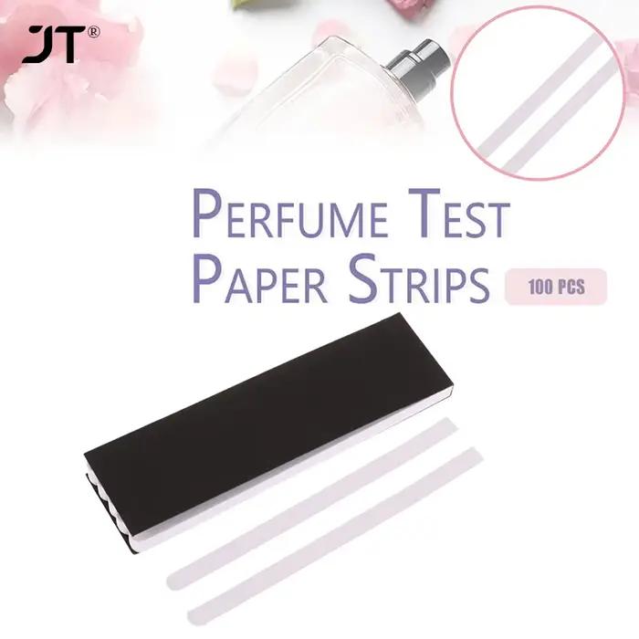 100 pièces aromathérapie parfum parfum huiles essentielles Test testeur bandes de papier désodorisation étendre parfum 130*8MM