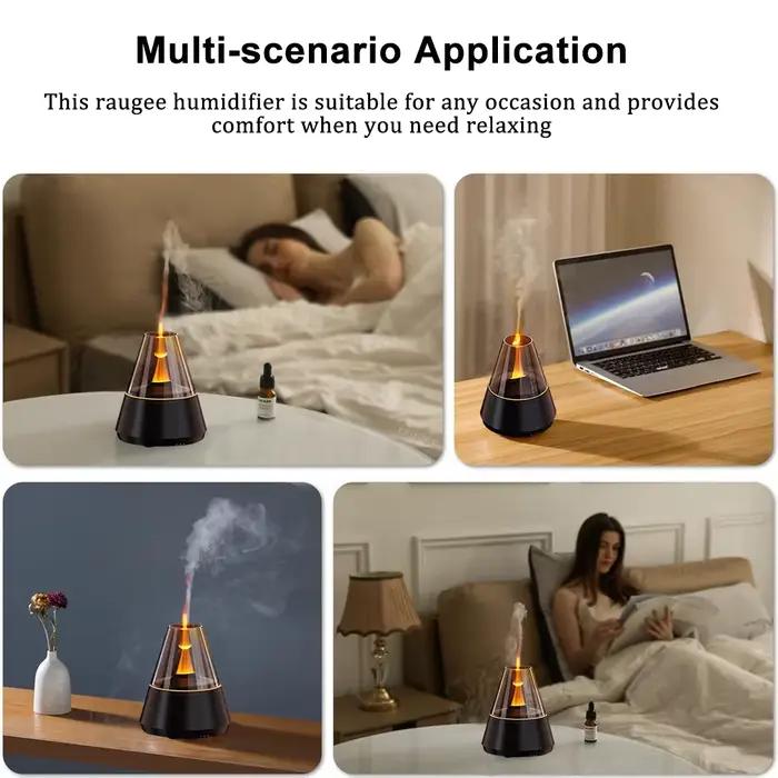 Humidificateur d'air USB Mini diffuseur d'huile essentielle d'arôme maison muet automatique brumisateur