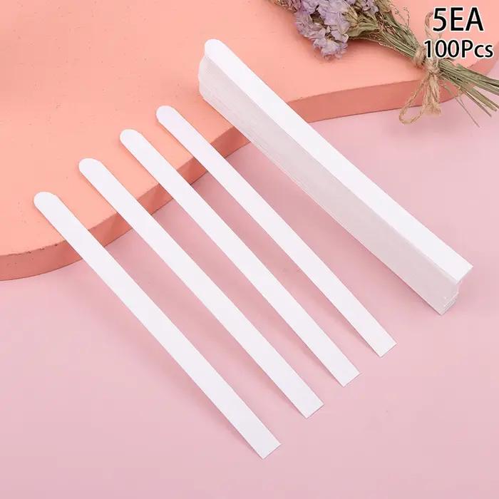 Papiers de test de château essentiels pour aromathérapie, parfum, 100 pièces/lot