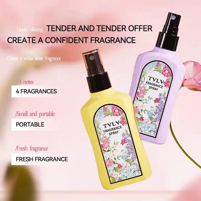 Spray parfumé TVLV Jasmine - Parfum longue durée pour vêtements féminins