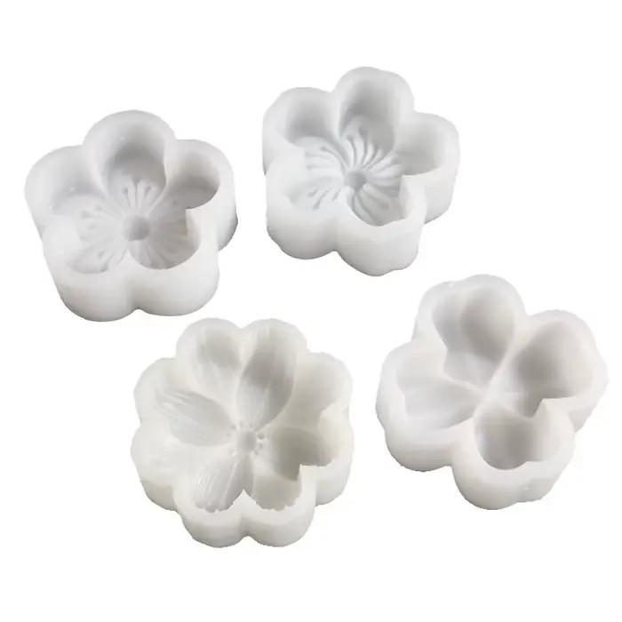 Moule à bougies en forme de fleur de cerisier