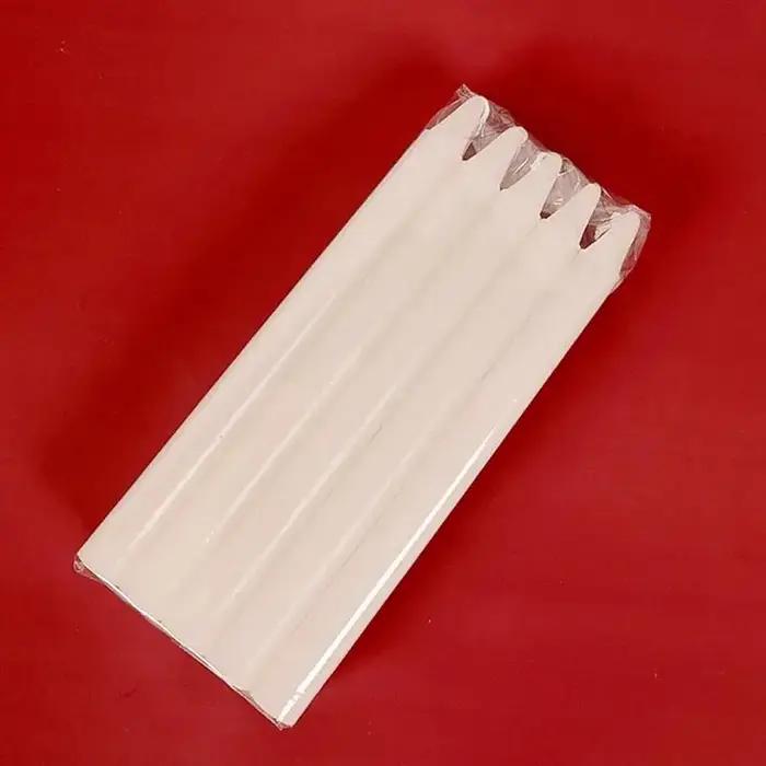 Bougies coniques non parfumées pour décoration intérieure, mariage, anniversaire, vacances et survie, flamme colorée, cire de paraffine, polyvalentes et durables
