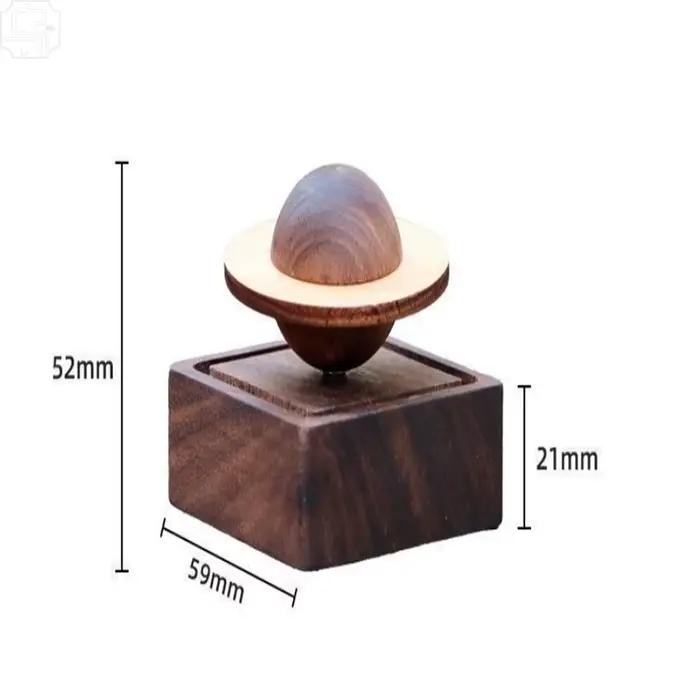 Diffuseur de parfum en bois sans huile essentielle, en forme de Jupiter, décoration pour la maison, air frais, cadeau pour un ami, essentiels pour la chambre de dortoir, 1 pièce