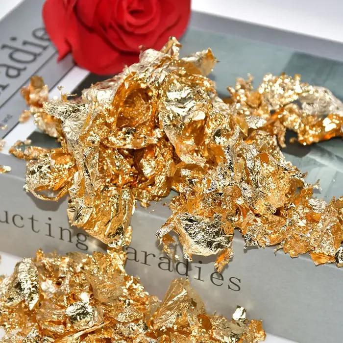 Feuille d'or de la bougie