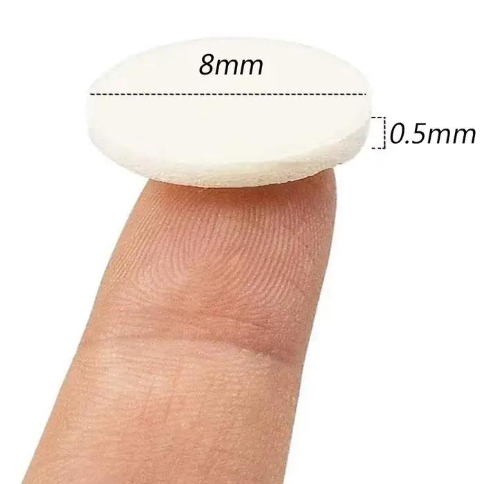 Autocollants de mèche de bougie, fournitures de fabrication de bougies, mèches adaptées à la cire, Kit de supports de Base fixes, artisanat d'art, couture à domicile