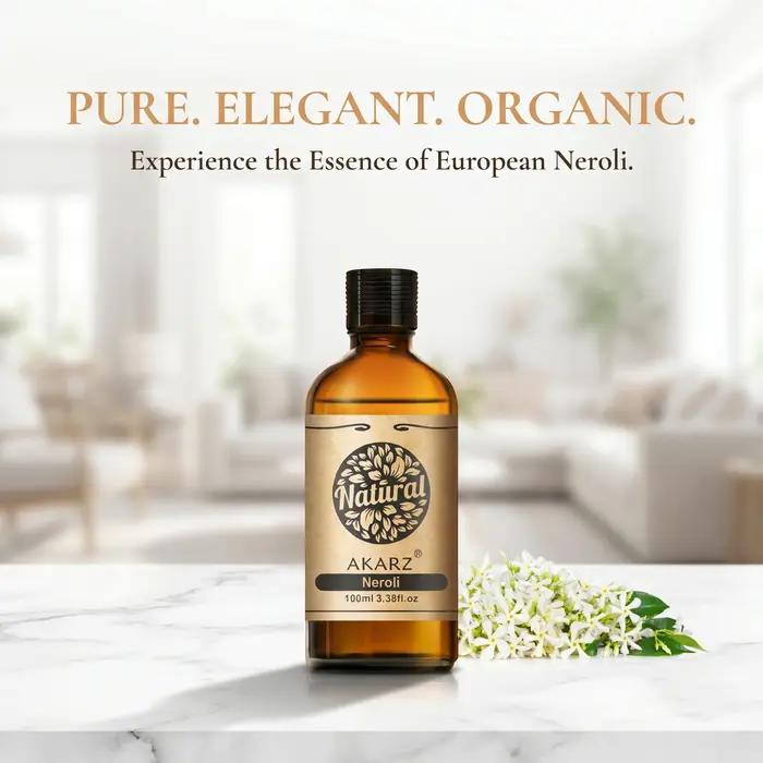 AKARZ huile de neroli pour diffuseur solubilité fait à la main bricolage savon parfums bougies