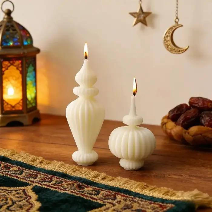 Bougie de Ramadan pour la décoration de la maison