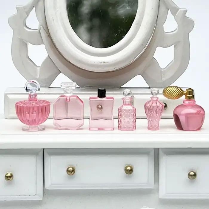 Bouteille de parfum l'inventaire pour la décoration de la maison du beurre, accessoires de maison de course 1:12, meubles de cuisine