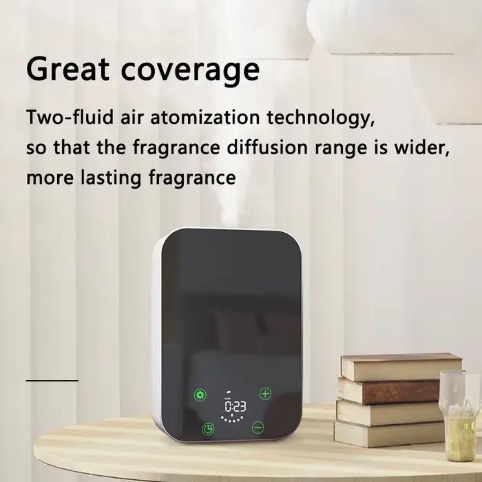 Diffuseur d'arômes électrique, nébuliseur de parfum, machine à parfum d'ambiance murale pour la maison, les hôtels, les salles de sport - Machine à parfum d'ambiance