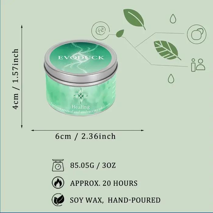Bougies parfumées | Lavande et eucalipte pour la mise au point profonde