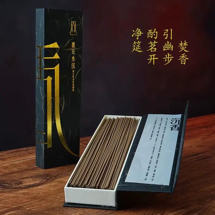 Bâtonnets d'encens en bois d'agar, parfum de chambre, désodorisant de maison, arôme d'aromathérapie, méditation de bouddha, crée une atmosphère apaisante