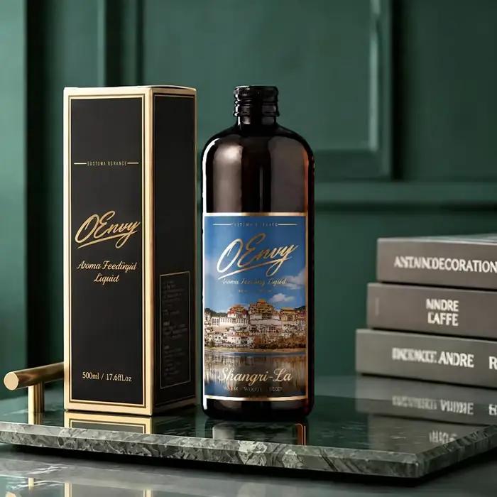 Huile essentielle d'aromathérapie sans flamme, huile parfumée longue durée, huile liquide pour la ma