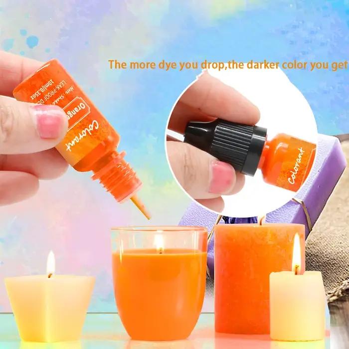 20 couleurs bougie colorants Pigment aromathérapie liquide Colorant