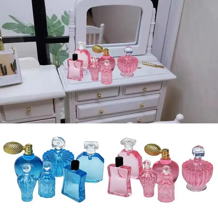 Bouteille de parfum l'inventaire pour la décoration de la maison du beurre, accessoires de maison de course 1:12, meubles de cuisine