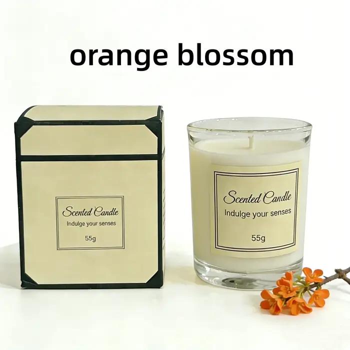 Coffret Cadeau Premium de Bougies d'Aromathérapie en Verre