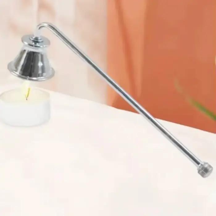 Extincteur de bougie en forme de cloche en fer pour la décoration intérieure et l'éteignoir de flamme pour les occasions spéciales