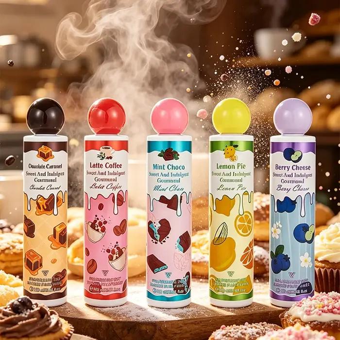 Spray de parfum floral fruité à la vanille gourmet