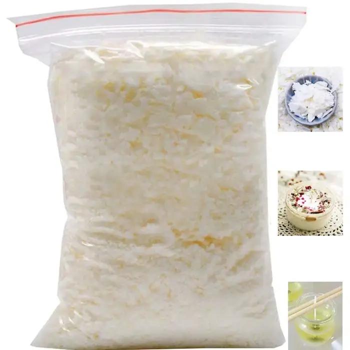 Blocs de cire parfumée pour la fabrication de bougies à monter soi-même - Gris clair, jaune clair, kaki foncé - 1KG/2.2 - Matériaux de haute qualité pour la création d'ambiances personnalisées