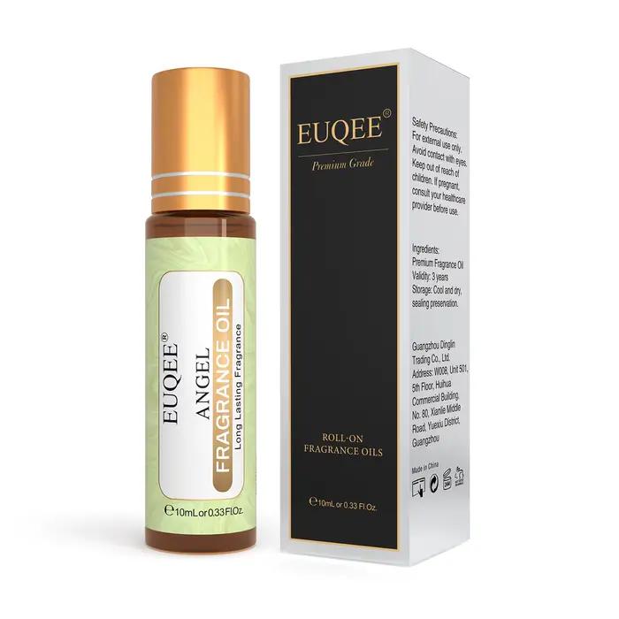 Huile essentielle EUQEE Ange Noix de Coco Vanille 10ml facile à transporter parfum corporel aromathérapie longue durée à offrir pour femme occasions spéciales