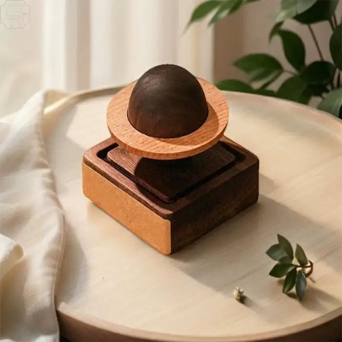 Diffuseur de parfum en bois sans huile essentielle, en forme de Jupiter, décoration pour la maison, air frais, cadeau pour un ami, essentiels pour la chambre de dortoir, 1 pièce