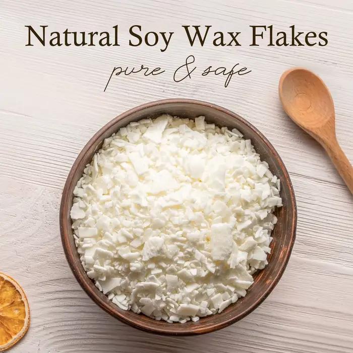 100g-1000g cire de soja naturelle bricolage bougies faites à la main artisanat faisant des fournitures 100% flocons