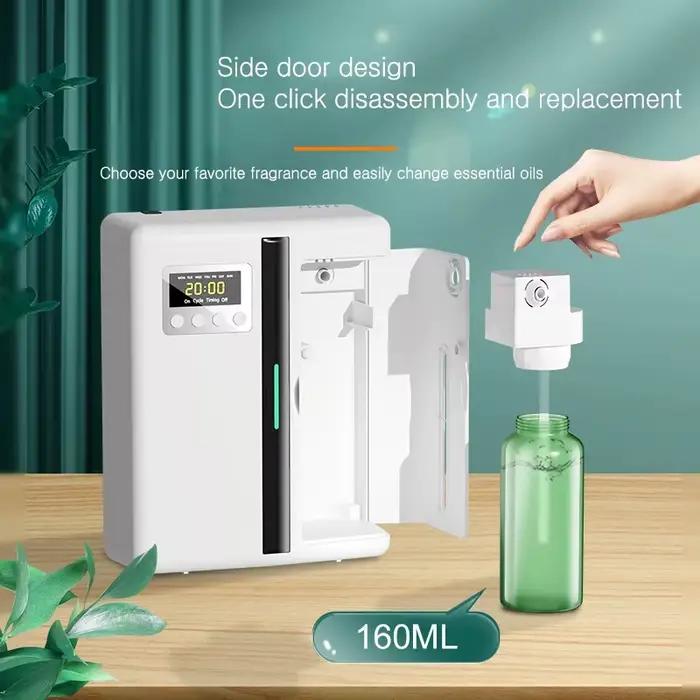 Diffuseur de parfum de pièce, désodorisant mural pour hôtel, diffuseur d'arôme Bluetooth pour huile essentielle, odeur électrique pour la maison