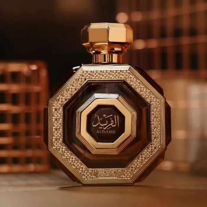 Parfum oriental unisexe Arabian Oud Al Fareed avec notes de vanille musc et patchouli pour homme occasions spéciales cadeaux de luxe
