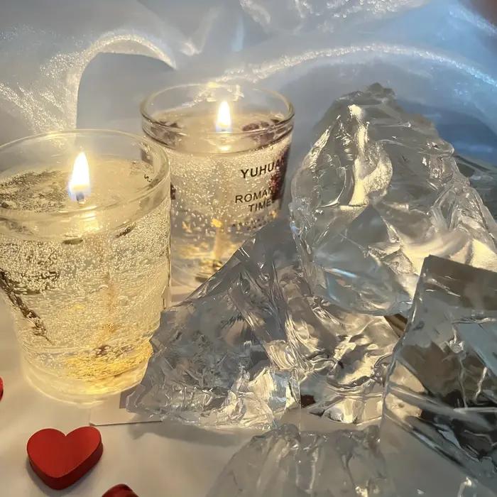 100G/200G gelée cire bricolage bougie faisant matériel