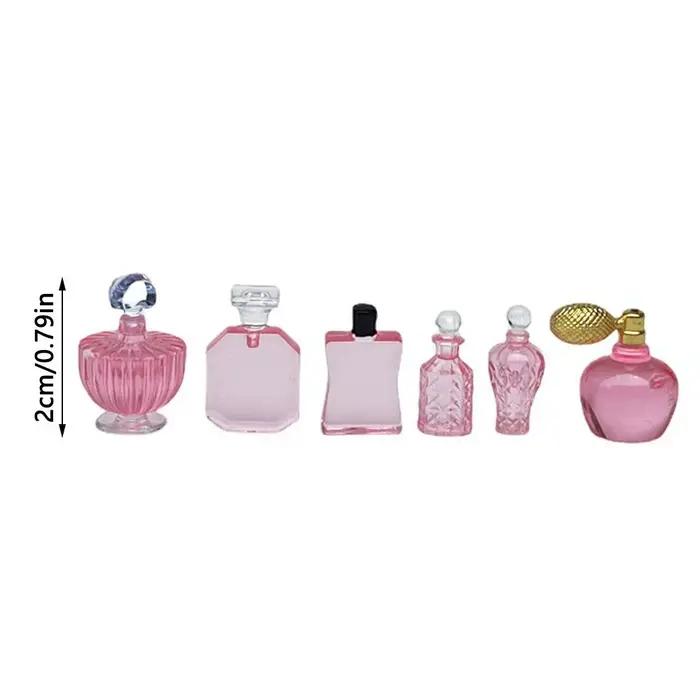 Bouteille de parfum l'inventaire pour la décoration de la maison du beurre, accessoires de maison de course 1:12, meubles de cuisine