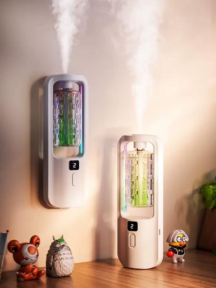 Diffuseur d'aromathérapie automatique pour éliminer les odeurs, humidificateur par ultrasons avec huile essentielle pour purifier l'air et apporter la paix dans votre maison pour diverses occasions